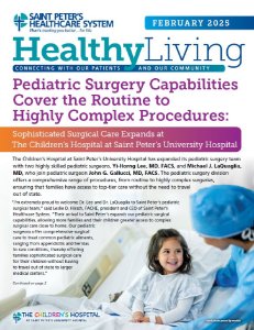 Pediatric Surgery Capabilities Cover the Routine to Highly Complex Procedures: 